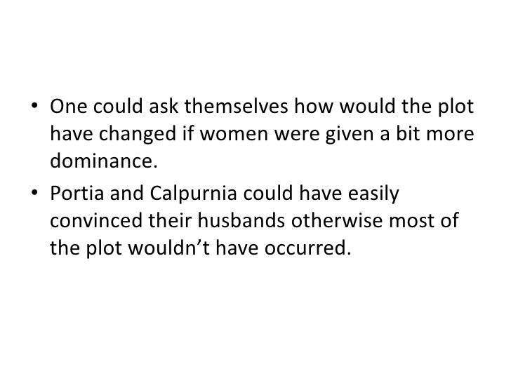 contrast the relationship between caesar and calpurnia with the relationship with brutus and portia caesar and calpurnia marriage